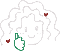 Girl Curls Sticker