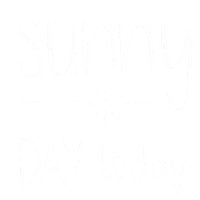 Sunny Day Sun Sticker