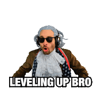 Level Up Success Sticker