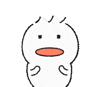 Happy Duck Sticker