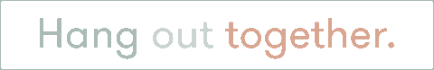 Hang Out Love Sticker by Lunamies