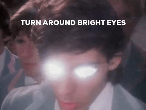 LaterHolmes giphygifmaker bonnie tyler total eclipse of the heart bright eyes GIF