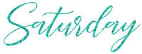 Weekend Glitter Sticker by Graphically4u