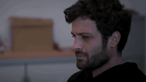 sad cry GIF by Un si grand soleil