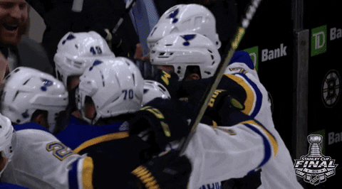 celebrate ice hockey GIF by NHL