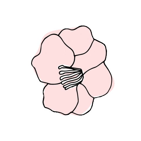 Flower Blossom Sticker by Abiby