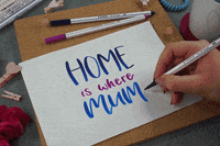 Mom Home GIF by STABILO