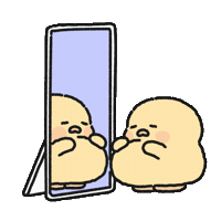 Awkward Character Sticker