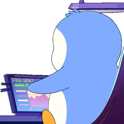 Crypto Looking Good Sticker by Pudgy Penguins