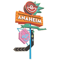 Los Angeles Anaheim Sticker by Pokémon