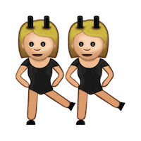 dance girls STICKER by imoji