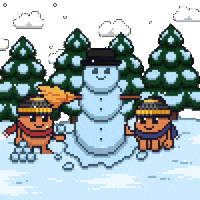 Christmas December Sticker by Potatoz by 9GAG