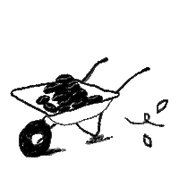 Coffee Beans Sticker by Ernie