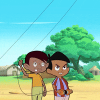 Celebration Festival GIF by Chhota Bheem