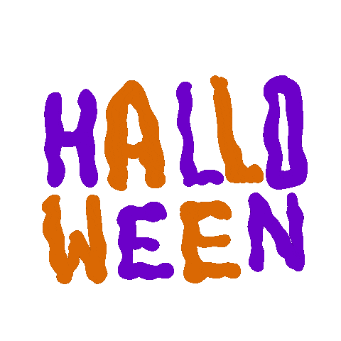 Art Halloween Sticker