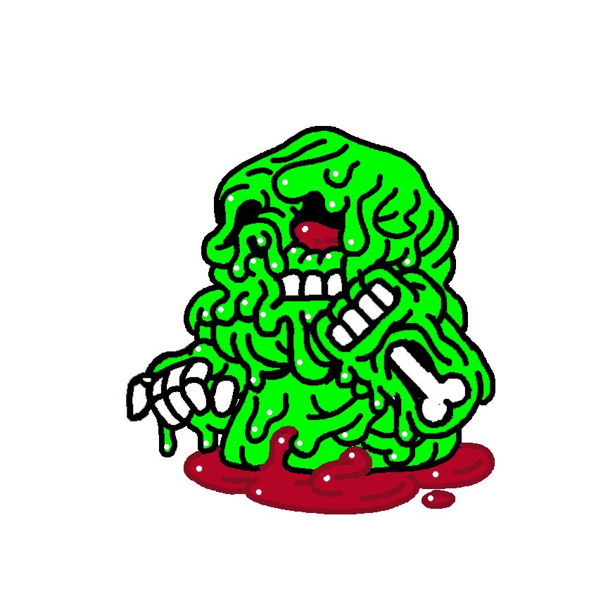 Suffer Sticker by Erik Fountain