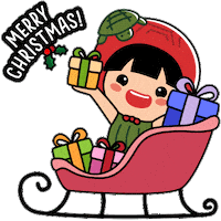 Christmas Singapore Sticker by Ang Ku Kueh Girl and Friends