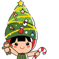 Christmas Singapore Sticker by Ang Ku Kueh Girl and Friends