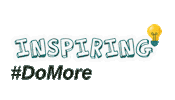 bohriali inspiring do more bohriali Sticker