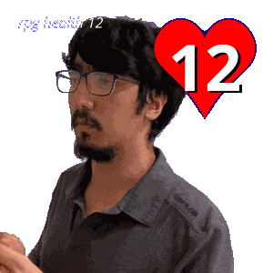 12 Hit Point Sticker