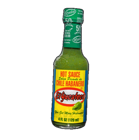 Hot Sauce Pepper Sticker by El Yucateco Hot Sauce