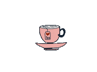 Animation Tea Sticker