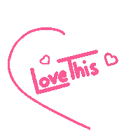 Pink Love Sticker