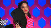 Sassy Tessa Thompson GIF by RuPaul's Drag Race