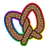 Oktoberfest Pretzel Sticker by Troupe429