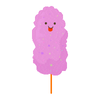 Cotton Candy Pink Sticker by CARESO