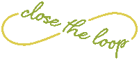 foodloopcompost compost closetheloop composting foodloop Sticker