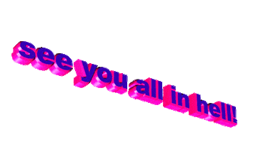 hell Sticker by AnimatedText