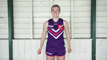 Thumb Thumbs Up GIF by Fremantle Dockers