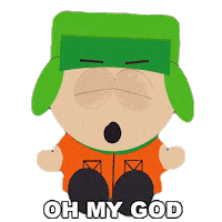 Kyle Broflovski Omg Sticker by South Park