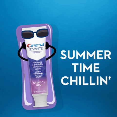 Summer Time Smile GIF by Crest