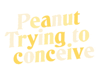 Conceive Social Network Sticker by Peanut App