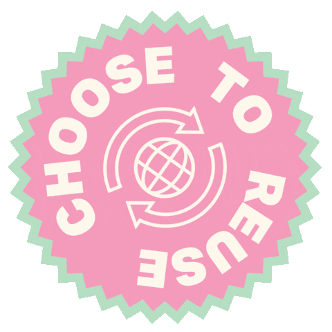 Sustainability Choosetoreuse Sticker by FinalStraw