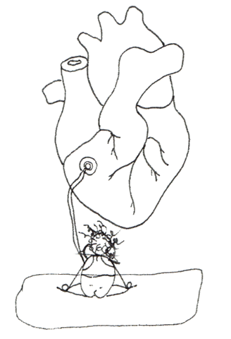 Heart Peace Sticker