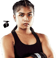 Martial Arts Fighter Sticker