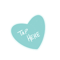 Stormfromjupiter love heart blue hearts Sticker