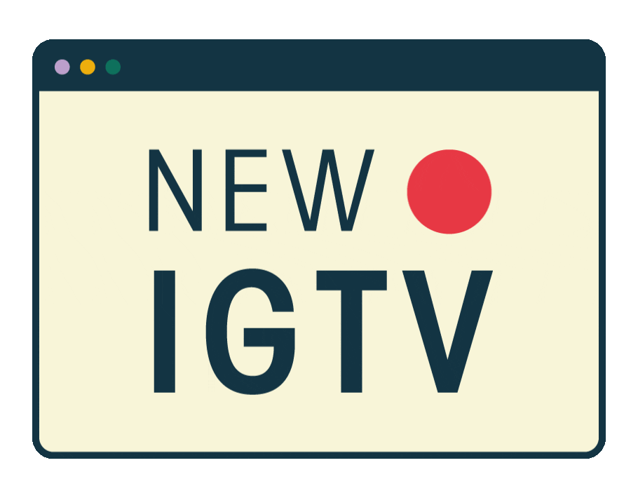 New Igtv Sticker by Green Pea