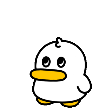 420gram00 giphyupload character duck 캐릭터 Sticker