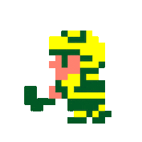 Video Game Pixel Sticker by ProfessorLightWAV