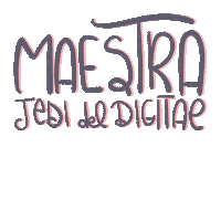Nerd Jedi Sticker by Naima Giovannini