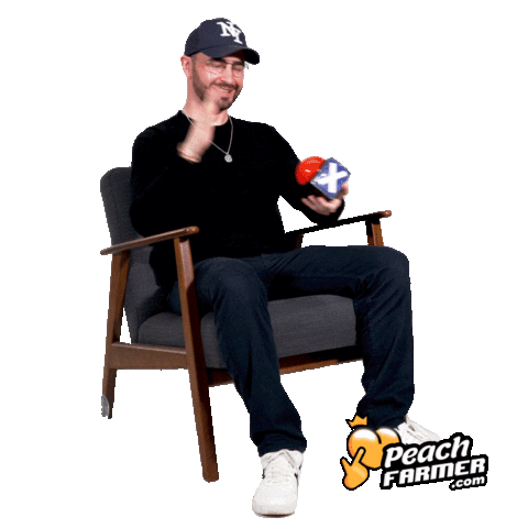 Lets Go Sticker by Peach Farmer