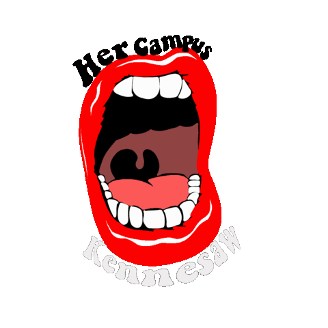 HerCampus_Kennesaw giphyupload women university state Sticker