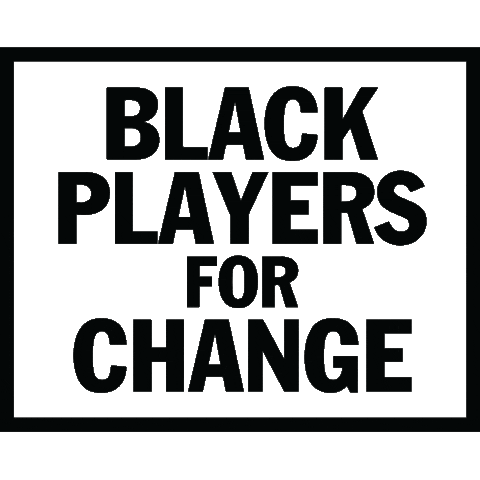 blackplayersforchange giphyupload black players for change bpcmls Sticker