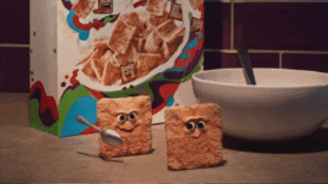 Cereal Stab GIF by Cinnamon Toast Crunch