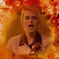 therainbowbridge fire oh no burn hell GIF