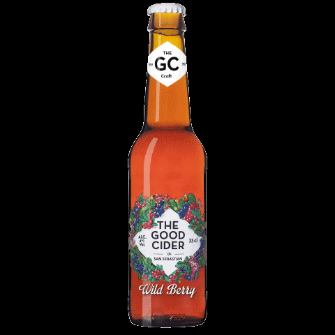 TheGoodCider giphygifmaker cider fruta sidra GIF